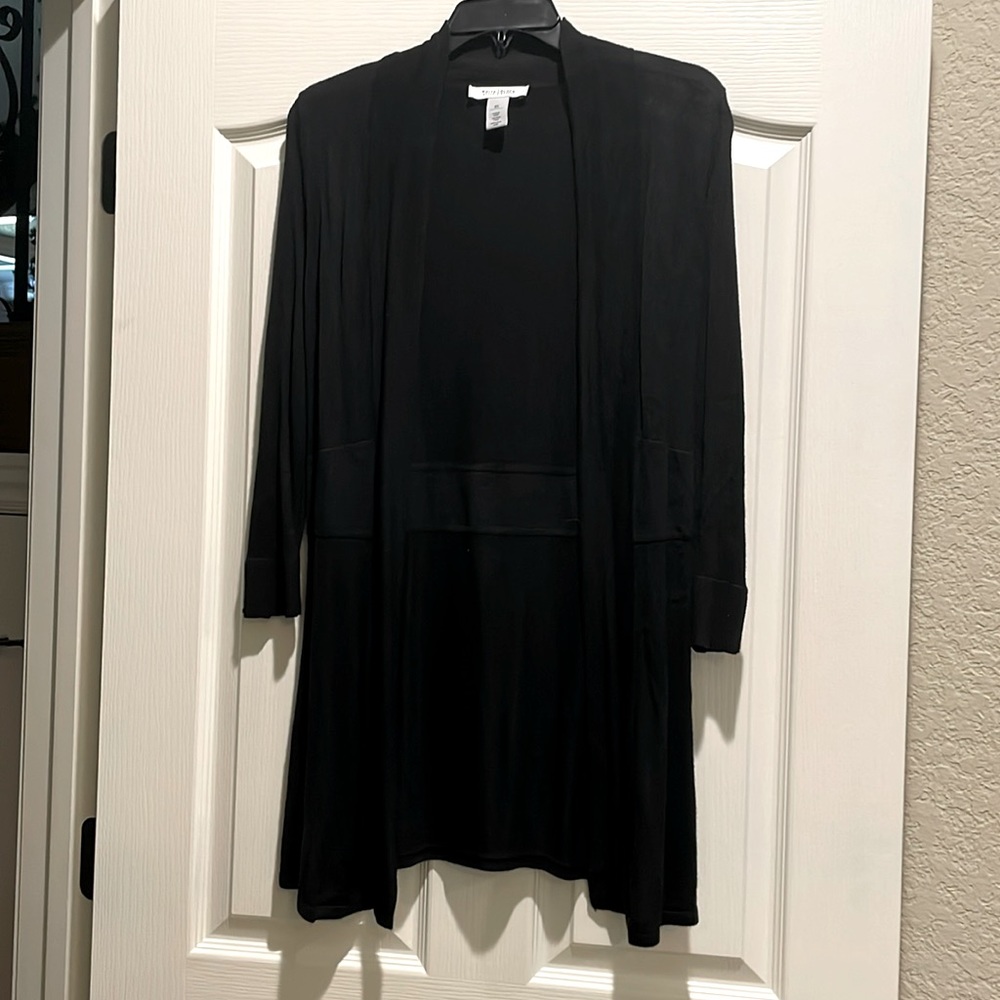 White House Black Market 3/4 Sleeve Open Cardigan